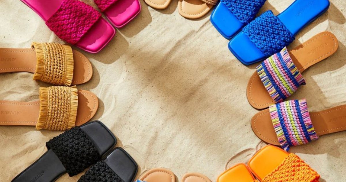 Primark sales ladies sliders